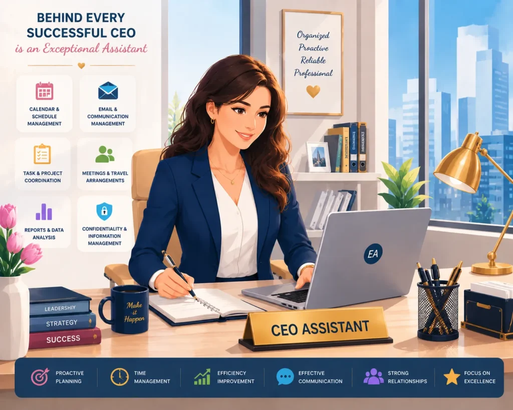 وظایف دستیار مدیرعامل