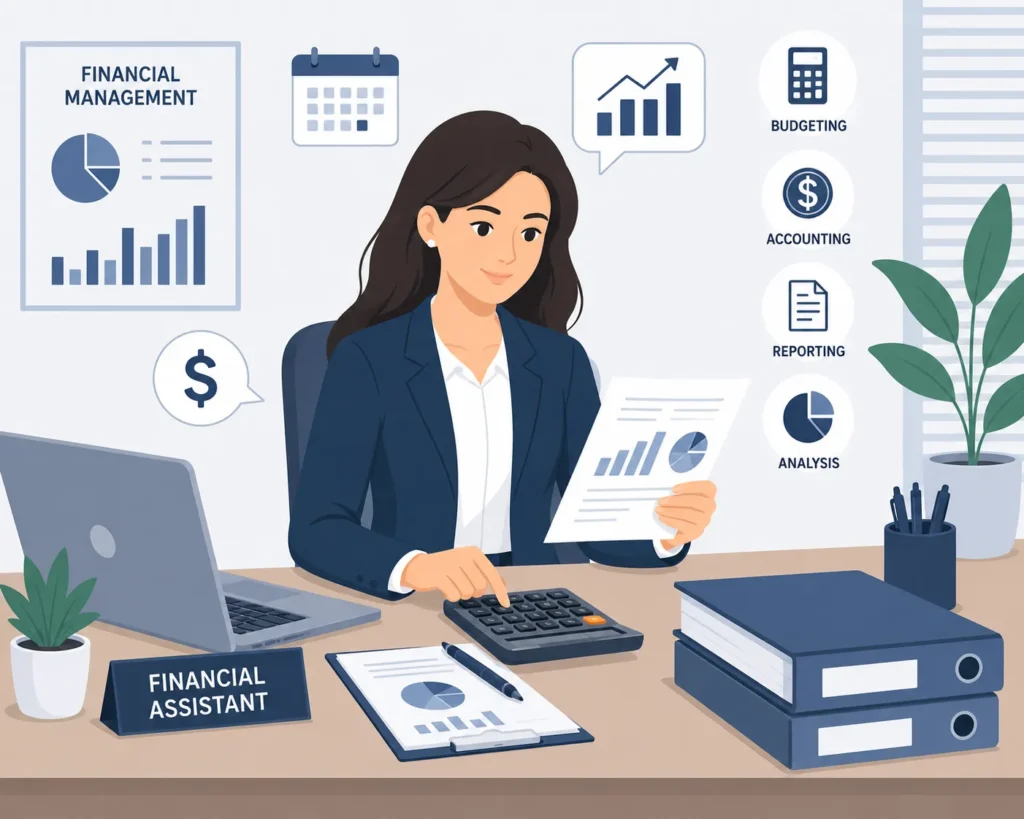 وظایف دستیار مالی